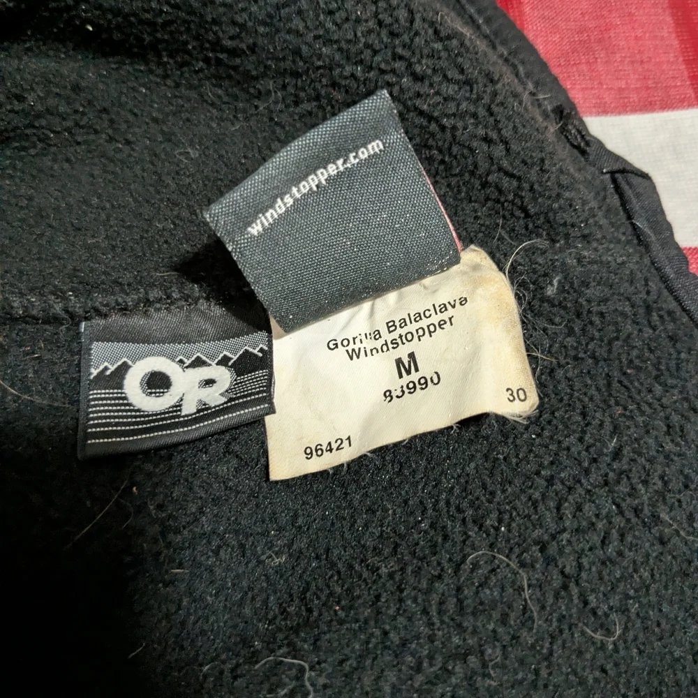 Outdoor Research Black Fleece Balaclava
